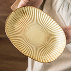 Oval Ceramic Serving Plate