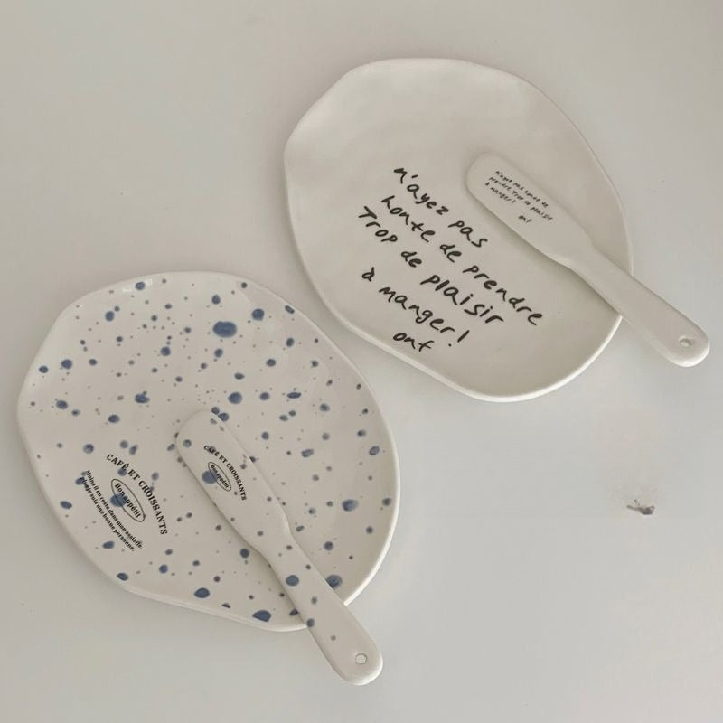 Irregular Ceramic Dessert Fruit Plate - Modomu