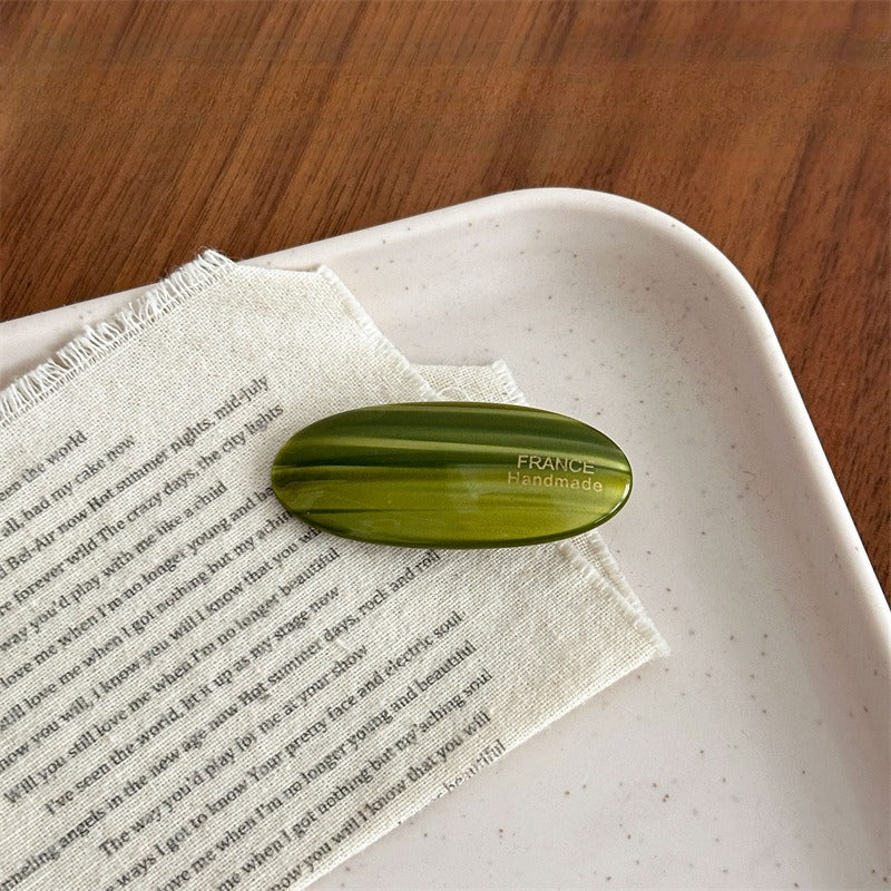 Marbled Oval Edge Clips