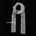 French Lace Narrow Scarf Wrap - Modomu