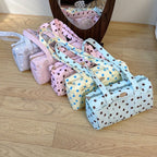 Polka Dot Boston Bag