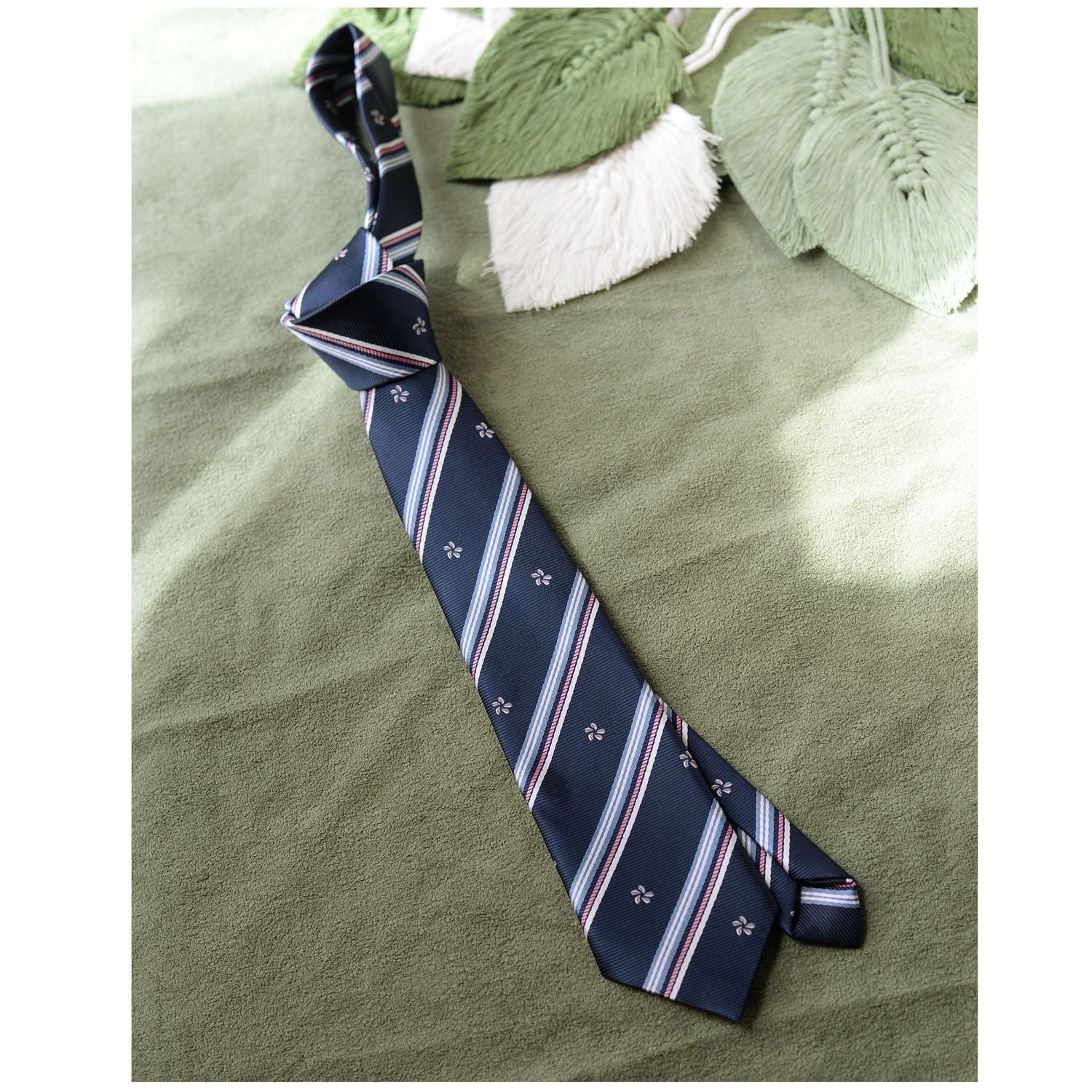 College Stripe Uniform Tie - Modomu