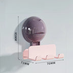 Wall Toothbrush Holder With Hooks - Modomu