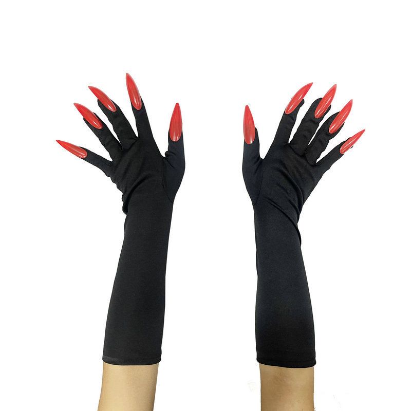 Long Claw Costume Gloves