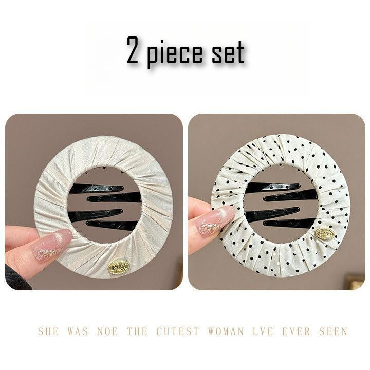 Flat Bun Maker Clip