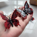 Skull Wing Butterfly Stickers