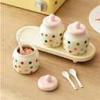 Ceramic Seasoning Storage Jar