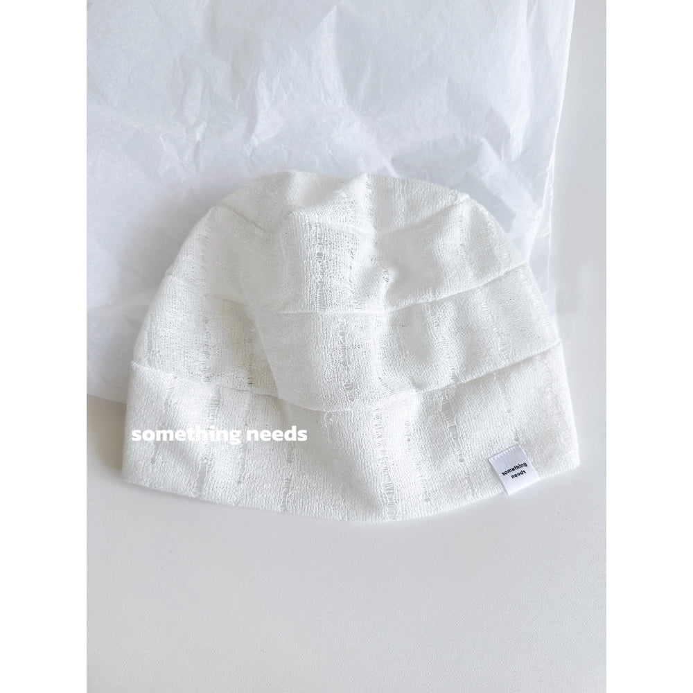 Knit Hollow Beanie Hat - Modomu