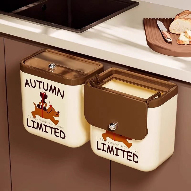Wall Mounted Kitchen Trash Can - Modomu