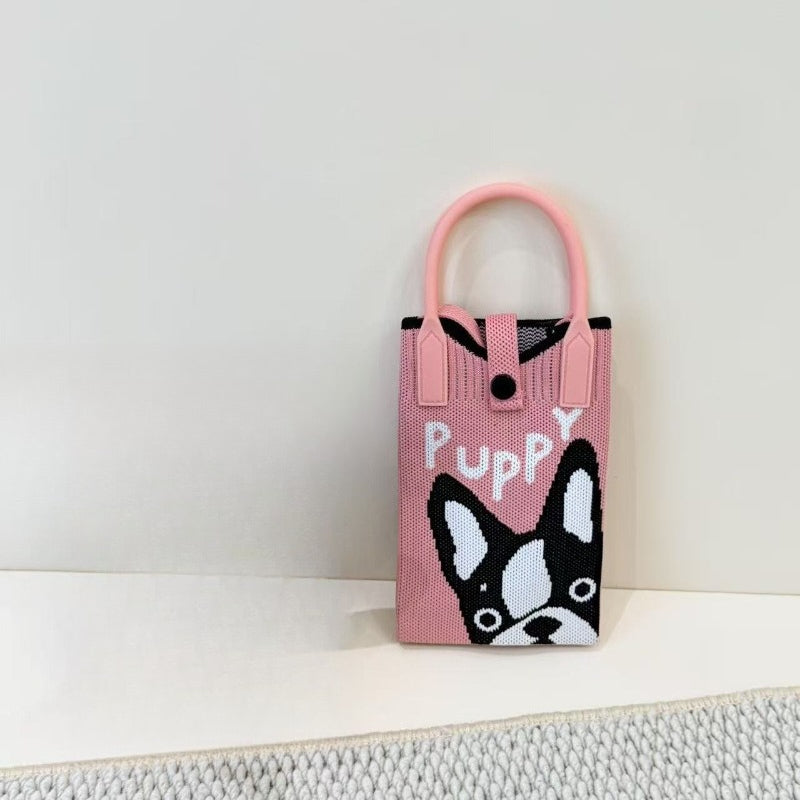 Knit Animal Phone Bag