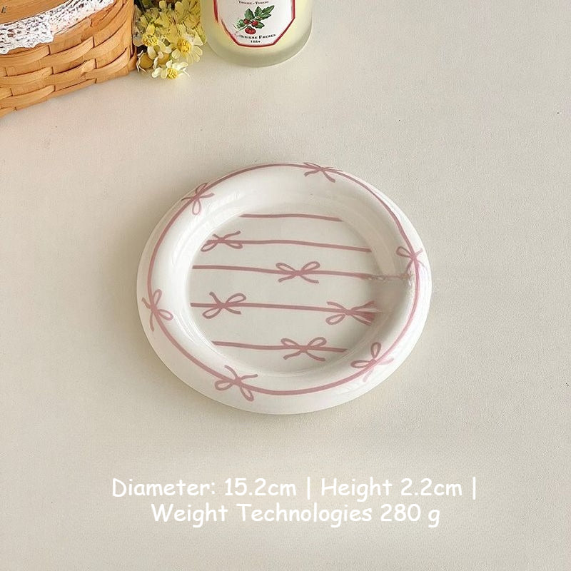 Heart Ceramic Dessert Plate - Modomu