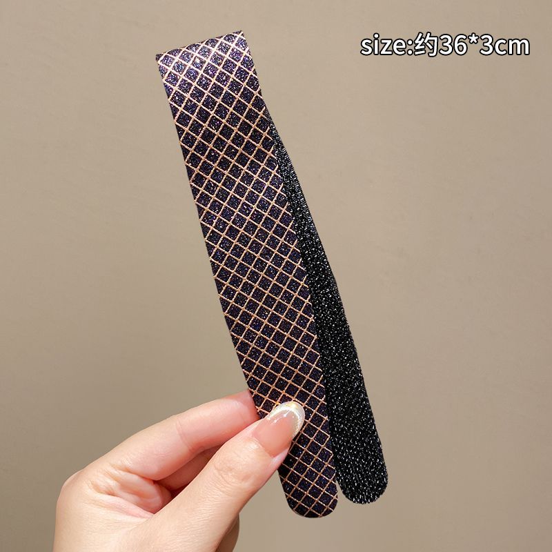 Plaid Flyaway Hair Band