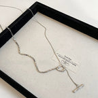OT buckle necklace with modern clasp - Modomu
