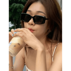 Retro Square Slim Sunglasses - Modomu
