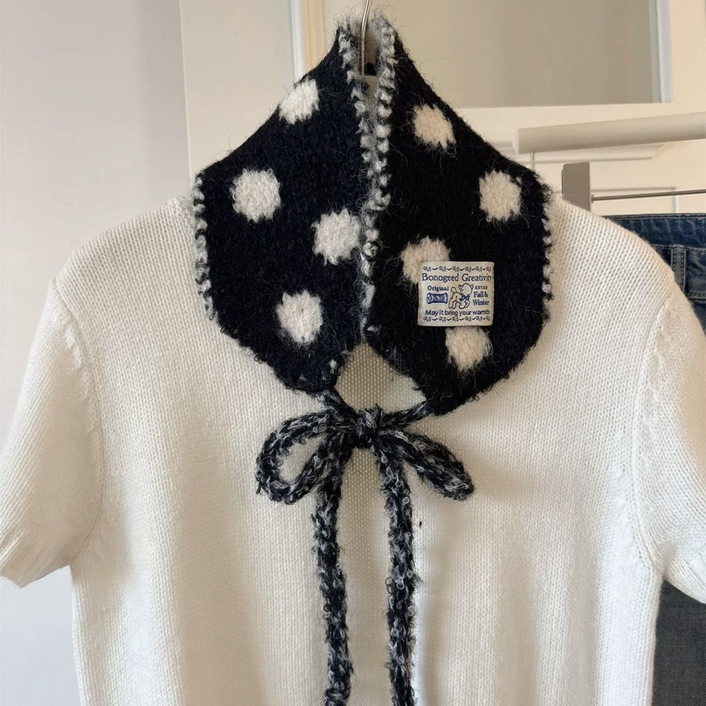 Fleece Earflap Scarf Hat