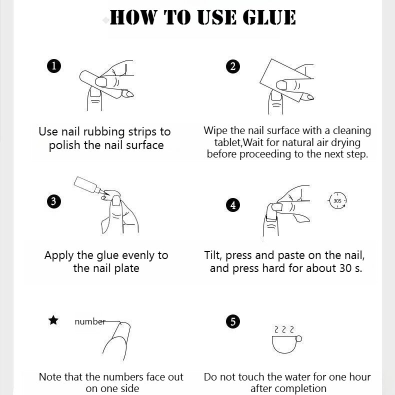 Leopard Cat Eye Nail Stickers