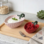 Strawberry Shaped Snack Bowl
