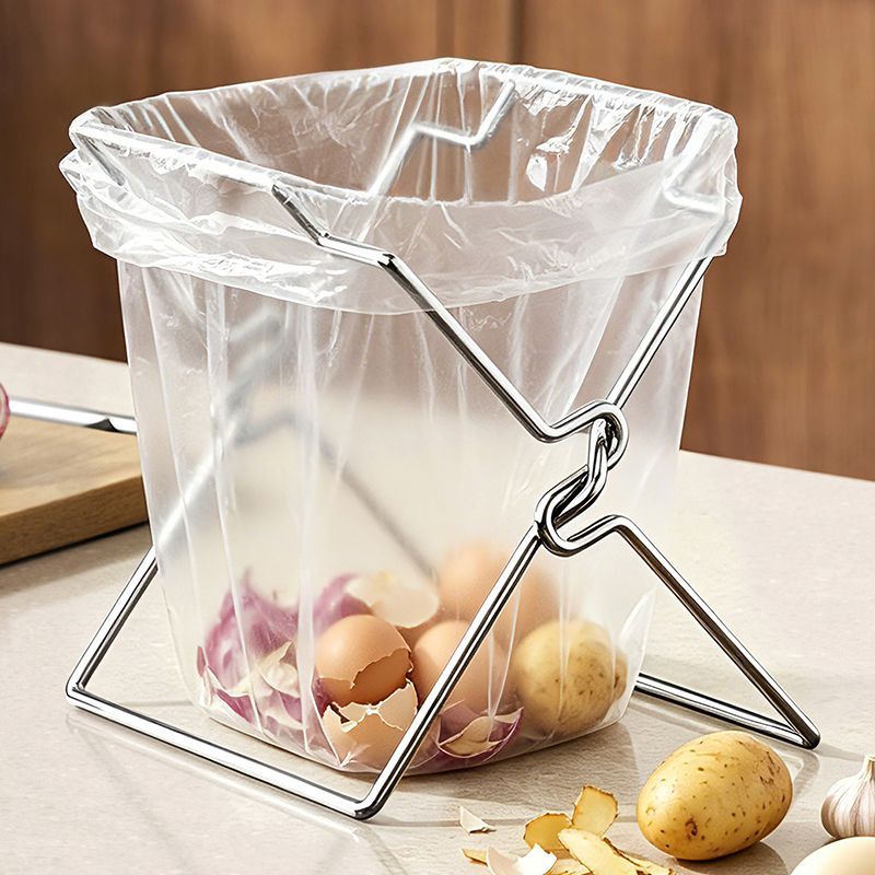 Folding Rubbish Bag Holder