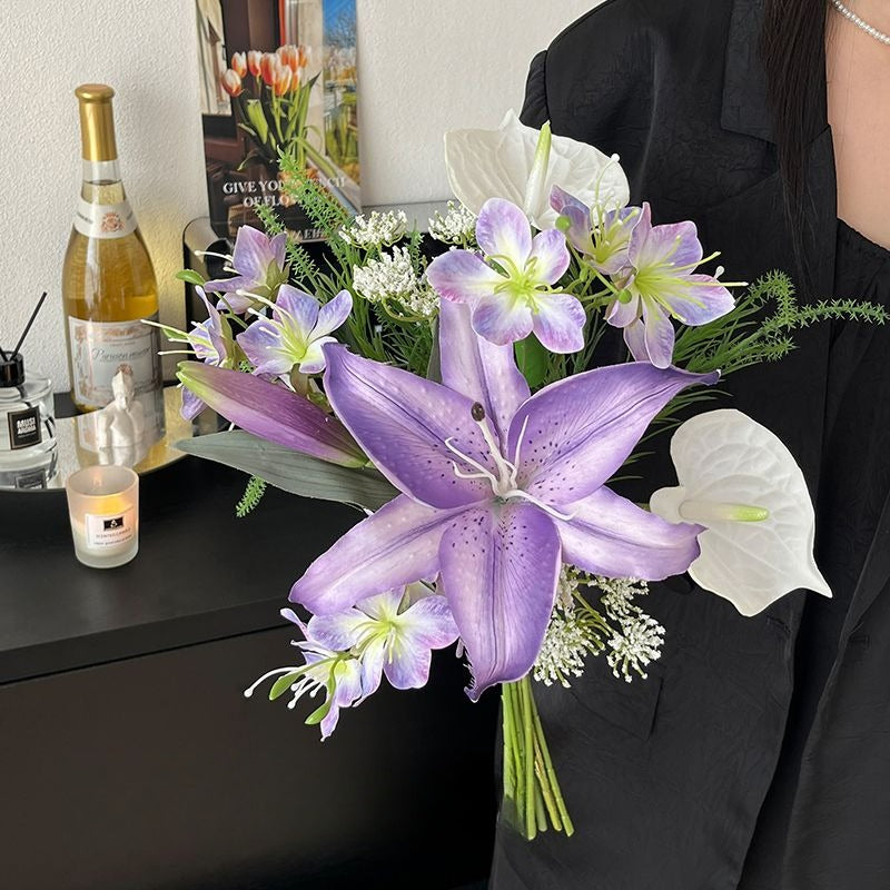 Artificial Flower Bouquet Decor
