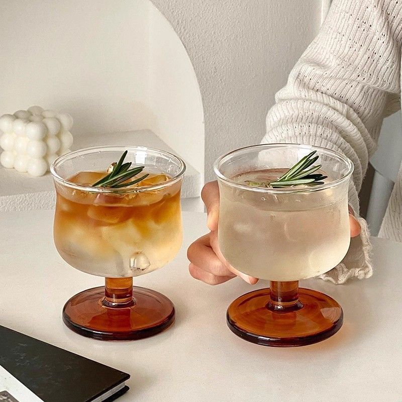 Retro glass coffee tumbler - Modomu