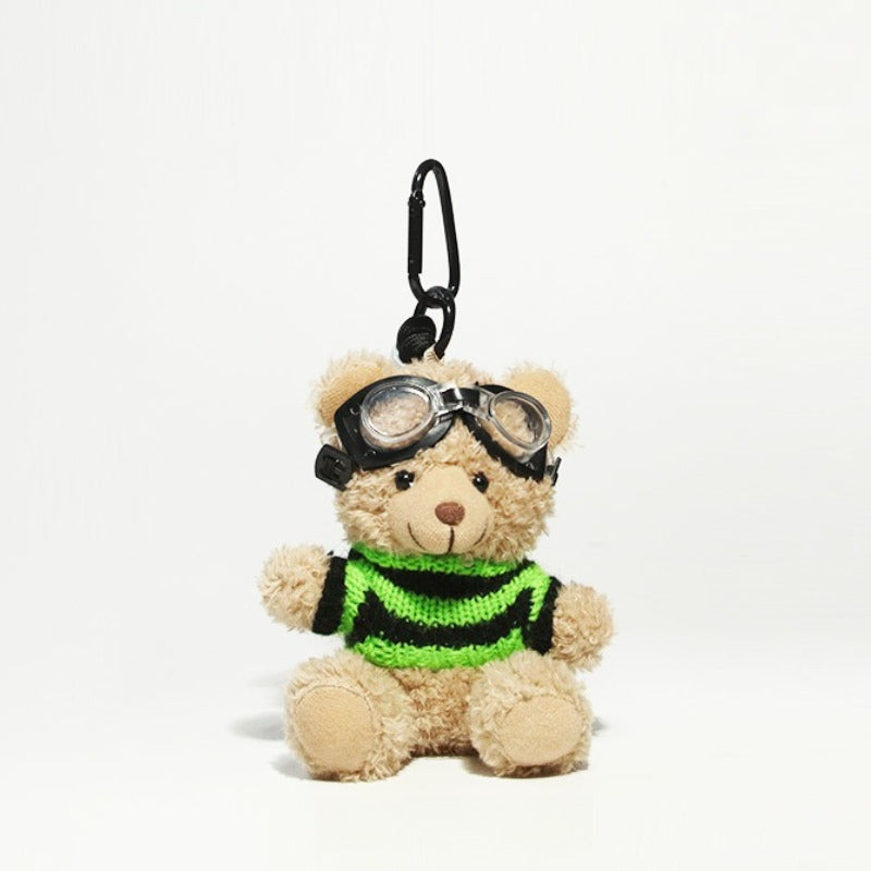 Bear Plush Keychain Charm - Modomu