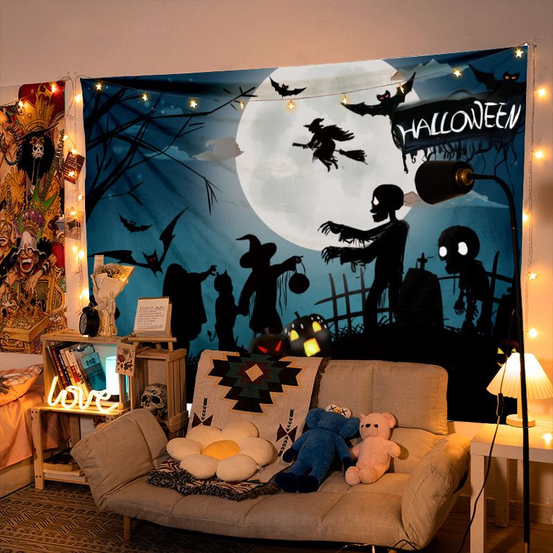 Printed Halloween Backdrop Cloth