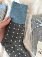 College Style Patterned Socks - Modomu