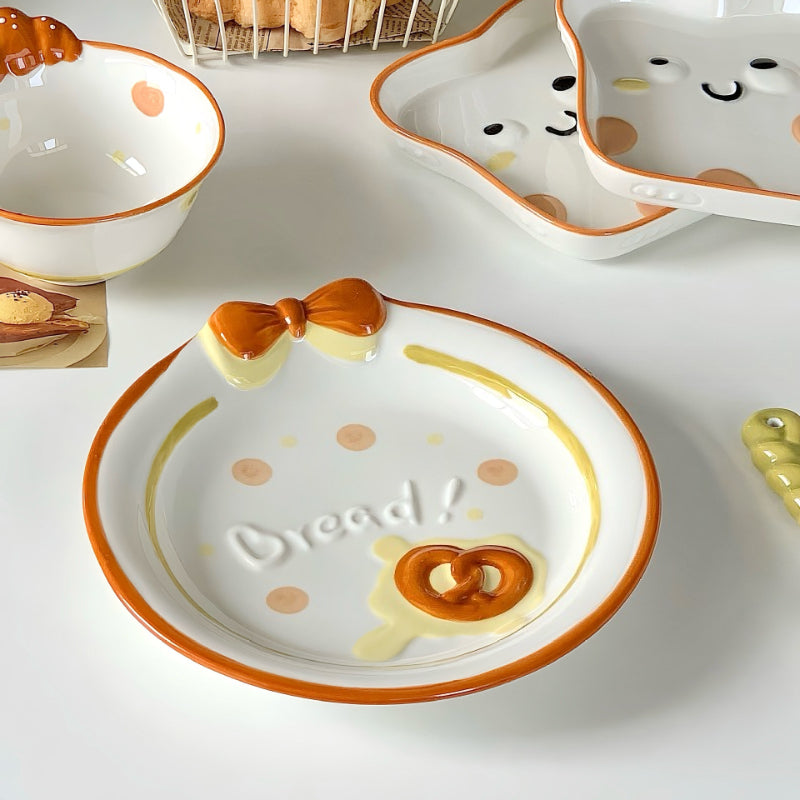 Cute Ceramic Cartoon Rice Bowl - Modomu