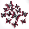 Skull Wing Butterfly Stickers