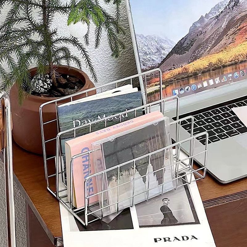 Metal Desktop Organizer Shelf