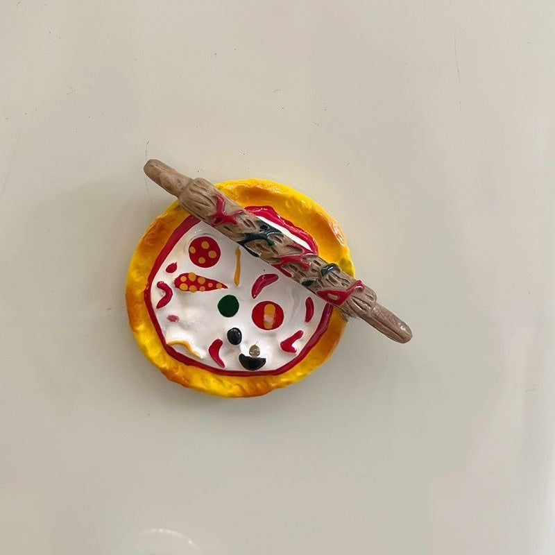 Floral Fridge Magnet Sticker