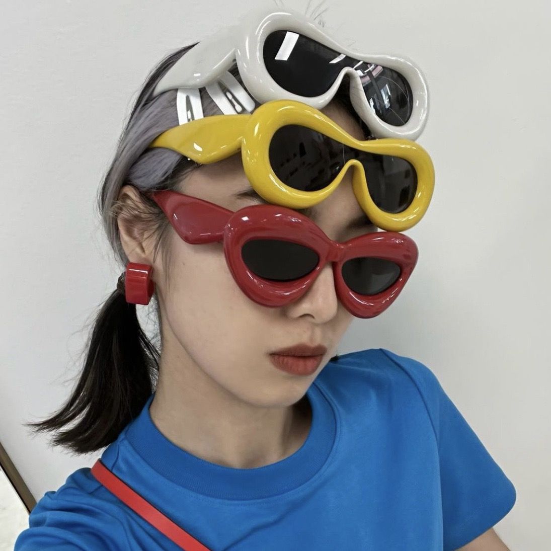 Novelty Statement Balloon Sunglasses - Modomu