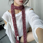 Plush Long Neck Scarf