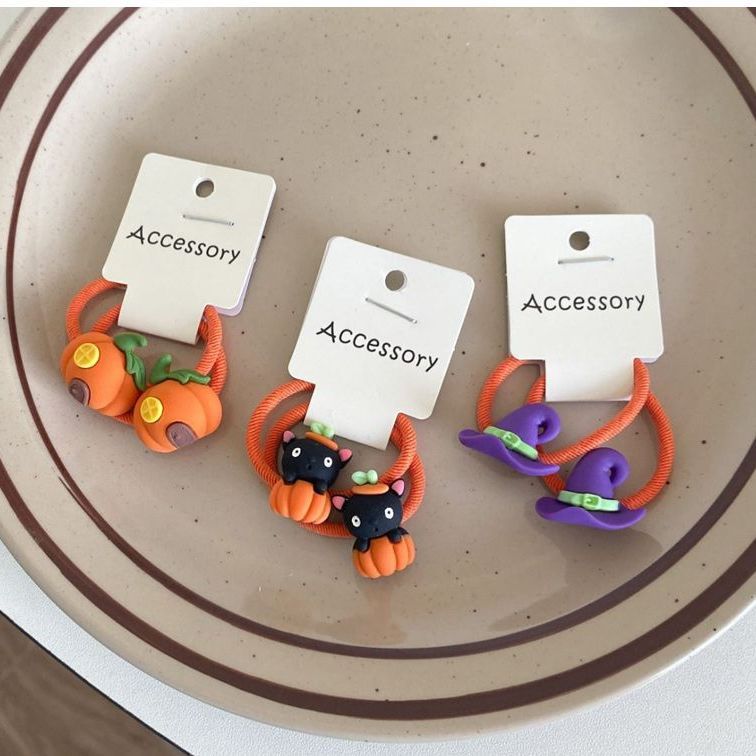 Halloween Charm Hair Ties