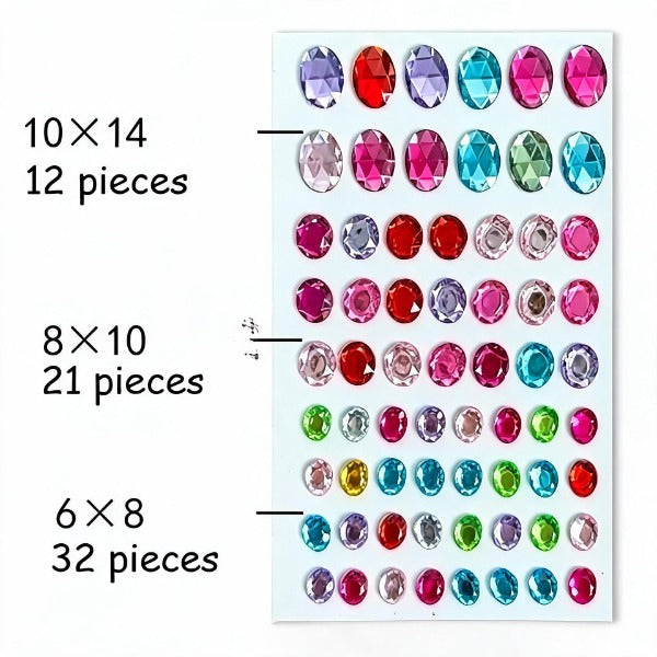 Crystal Gem Sticker Sheets