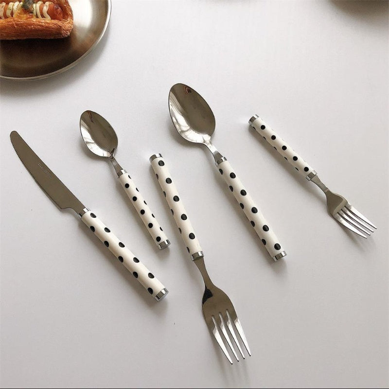 Polka Dot Handle Cutlery