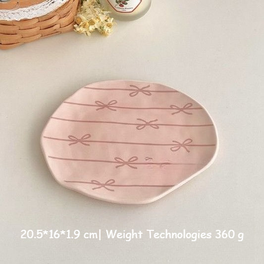 Heart Ceramic Dessert Plate - Modomu