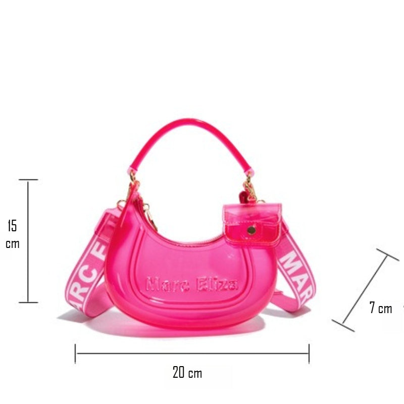 Transparent Jelly Crossbody Bag