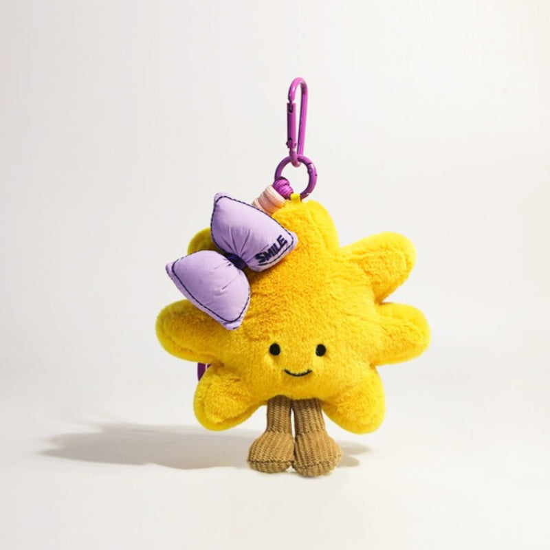 Sunflower Plush Bag Charm Keychain - Modomu