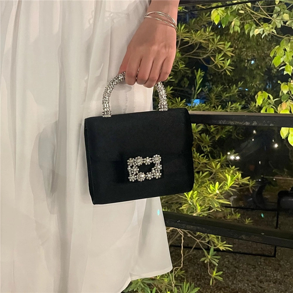 Velvet Diamond Crossbody Bag