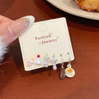 Sweet Puppy Stud Earrings Set - Modomu