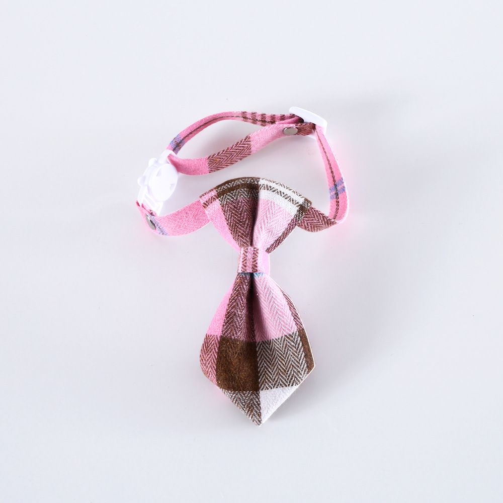 British Style Pet Bow Collar