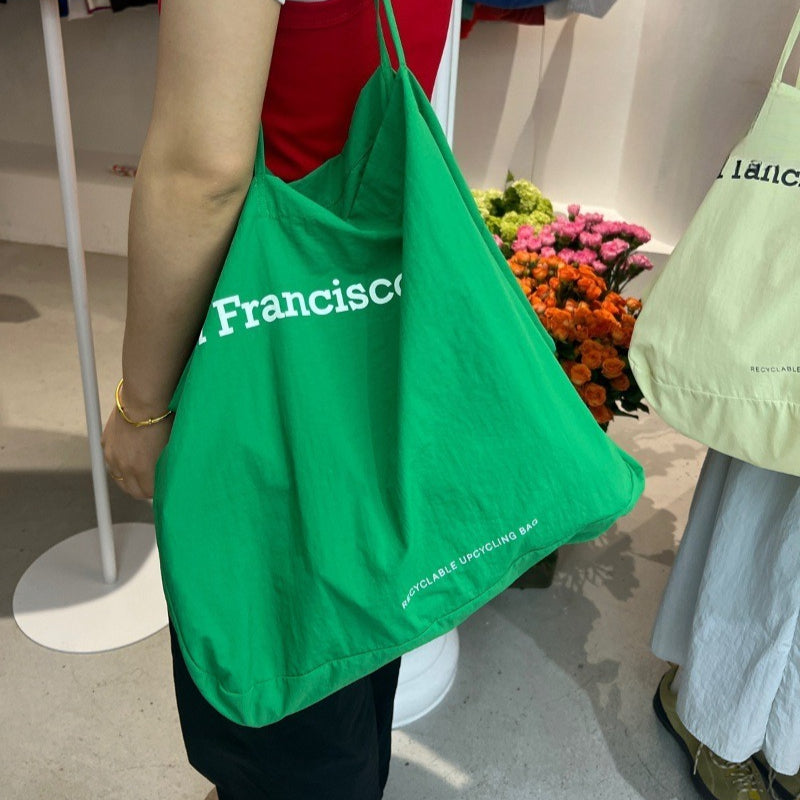 Oversized Canvas Shopper