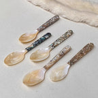 Mother-of-Pearl Mosaic Serving Spoon