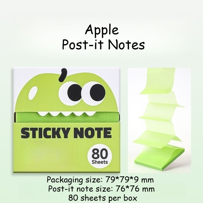 Fruit Monster Sticky Notes