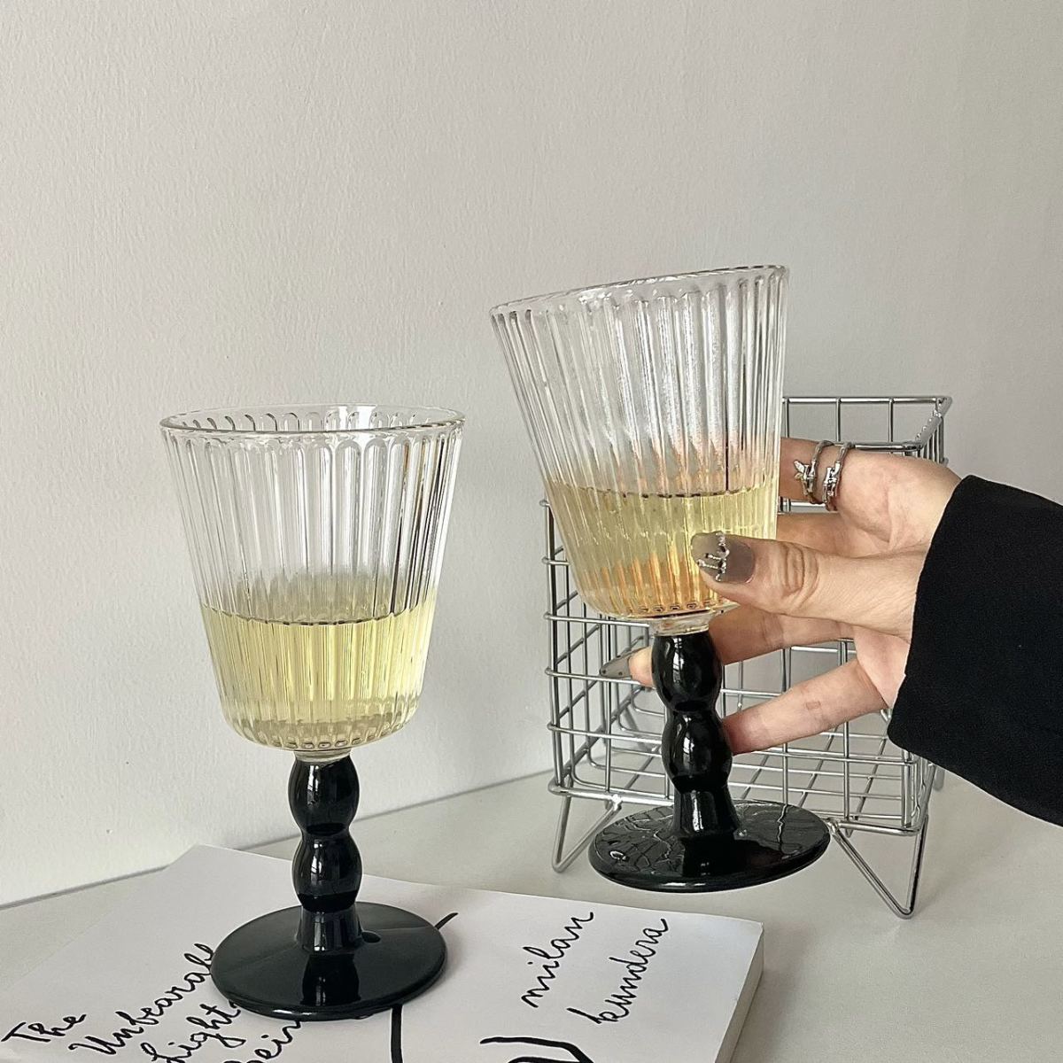 Retro Crystal Vertical Goblet - Modomu