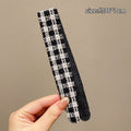 Plaid Flyaway Hair Band