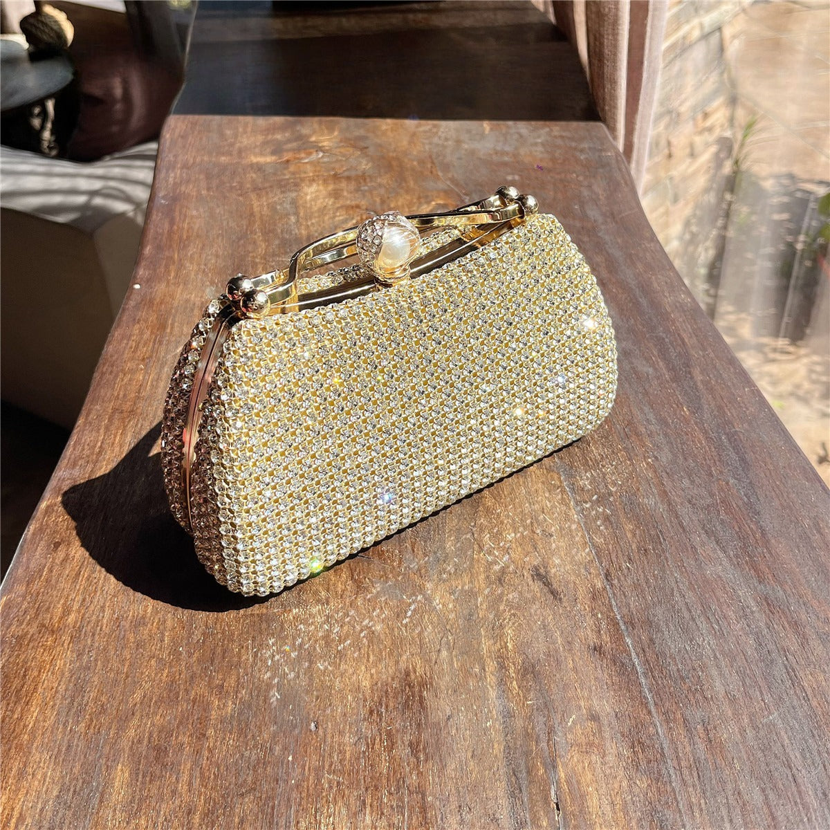 Light Luxury Diamond Evening Clutch - Modomu