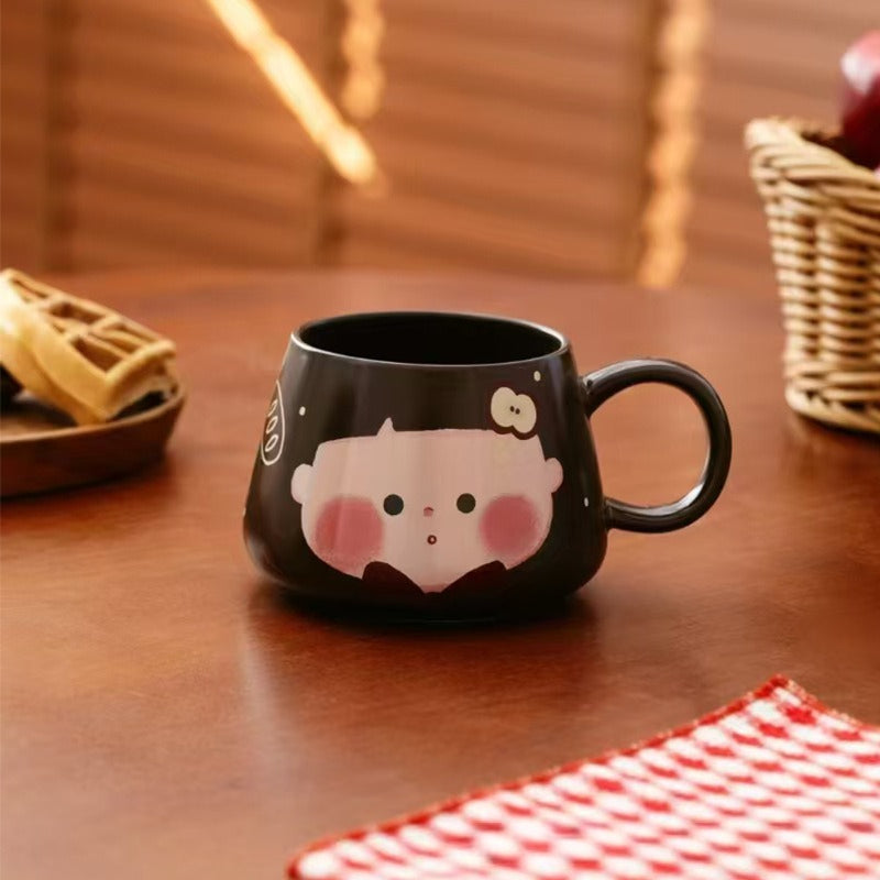 Ceramic Mug With Playful Illustration - Modomu