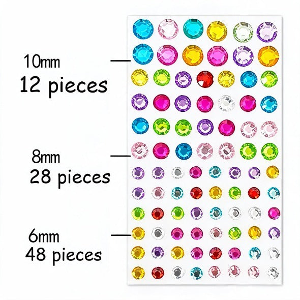 Crystal Gem Sticker Sheets
